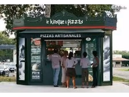 kiosque à pizzas