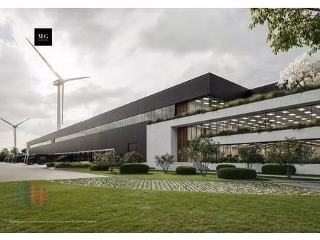 logistieke magazijn met uitstekende zichtbaarheid vanaf d...