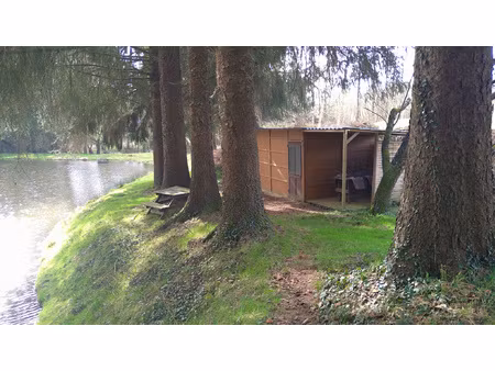 terrain de loisirs de 1hect avec etang