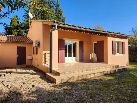 maison individuelle de plain-pied de 108m² sur parcelle de 575m² - rognonas