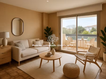 appartement t2 de 45m2 avec belle terrasse  proche centre-vi