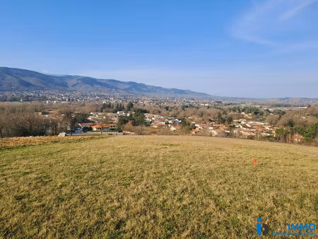 terrains à bâtir avec vue panoramique