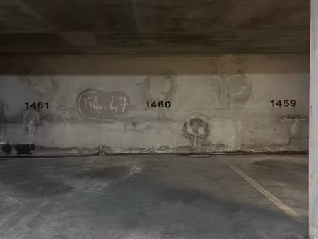 emplacement de parking en sous-sol résidence sécurisée
