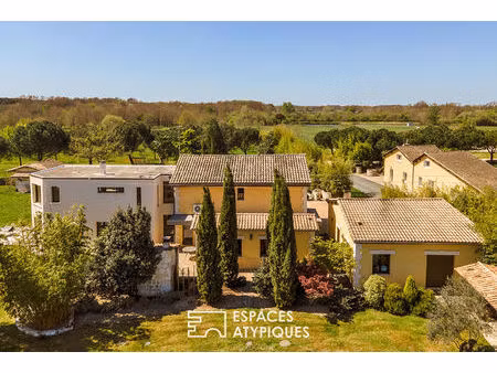villa avec piscine de style néo contemporain  farniente et dolce vita...
