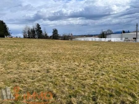 vente terrain 1163 m² les villettes (43600)