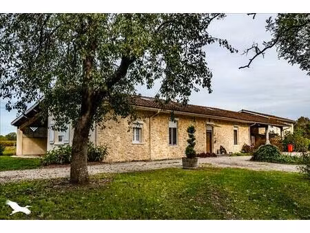 vente maison 9 pièces 140 m² queyrac (33340)