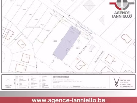 terrain à vendre à chemin du wazoir la louvière (vbc46453)