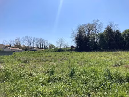 vente terrain 664 m² à bourg sur gironde (33710)  62 000 €