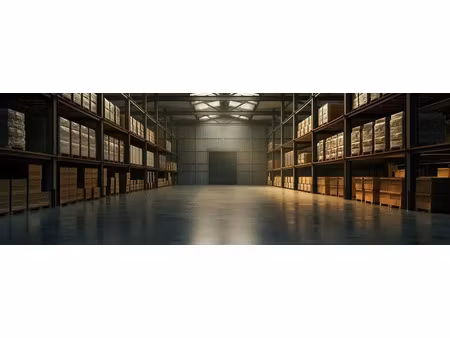 entrepot + terran constructible a vendre