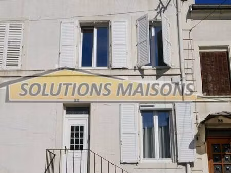 maison de ville avec garages et jardin