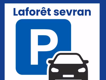 parking sevran à louer