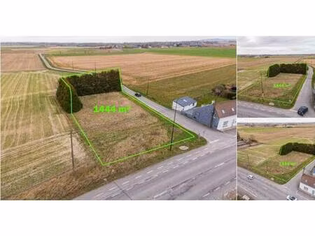 terrain à vendre de 1444 m² à blandain (vbc47596)