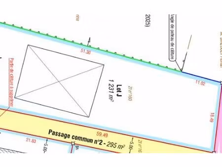 terrain boulay-les-barres m² t- à vendre  82 000 €