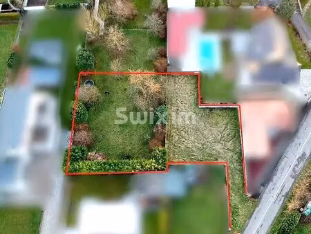 terrain plat constructible 1024m² cloturé