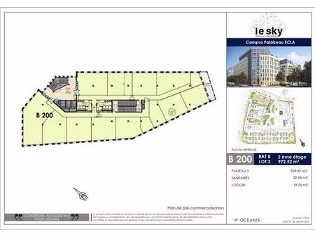 vente bureau 15 pièces 970 m² palaiseau (91120)