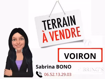 en vente terrain non constructible – 133 500 € |voiron