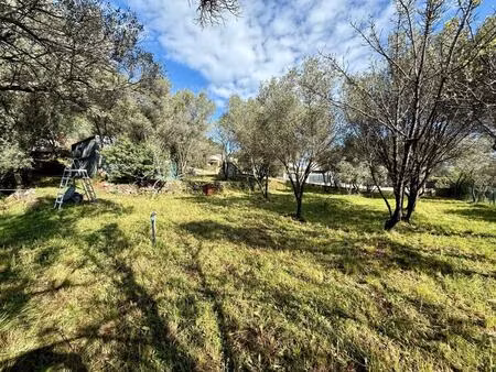 grand terrain de 881 m² viabilisé clôturé