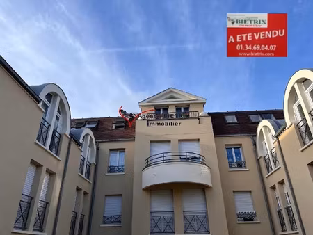 vente appartement 1 pièce 26 m² à l'isle-adam (95290)  149 000 €