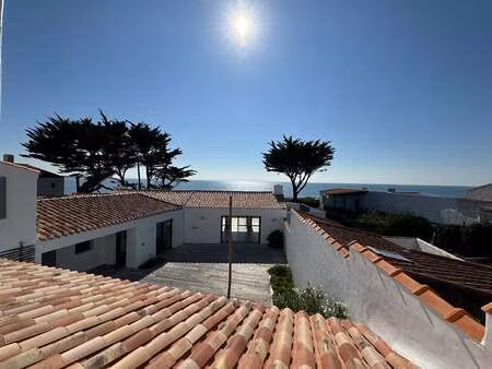 vente maison bord de mer à noirmoutier-en-l'île (85330) : à vendre bord de mer / 215m² noi