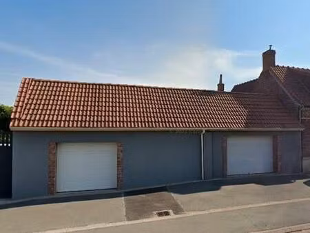 terrain constructible 500m² avec local 75m² à noyelles les vermelles