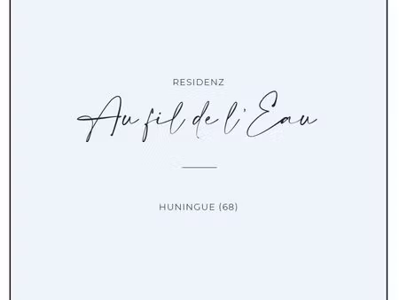 vente programme neuf t2  t3  t4 pièces 39 à 82 m² huningue (68330)