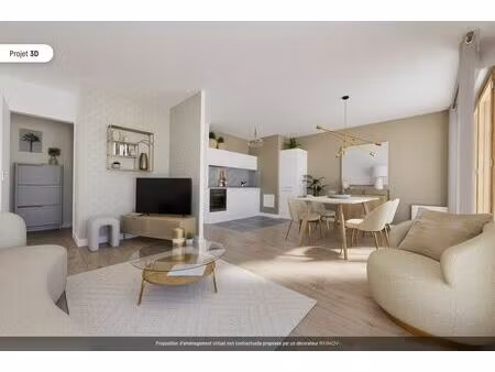 vente appartement 3 pièces 54 m² bois-d’arcy (78390)