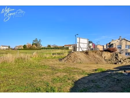 terrain borné et viabilisé de 308m² à vendre brindas (69)