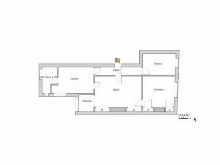 vente appartement 2 pièces 46 m² lille (59000)