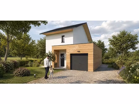 a vendre sur charvonnex un projet de construction de maison sur terrain de 801m² viabilisa
