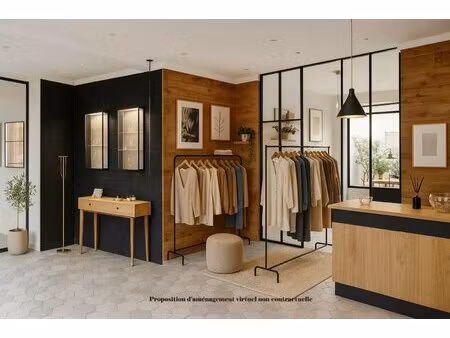 local commercial d'exception – 55 m² – centre de garches