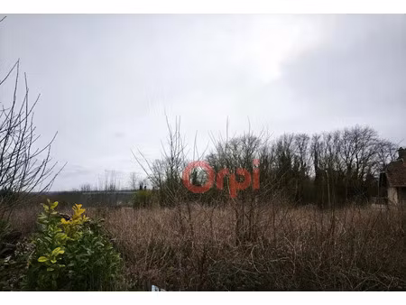 vente terrain à batir 725 m² à peronne (80200)  35 000 €