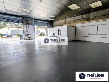 location local commercial 180m2 lunel 34400 - 2000 € - surface privée