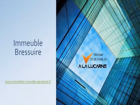 vente bureau 127 m² bressuire (79300)