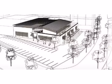 arras zone no1 - local d'environ 5000 m2 + parking