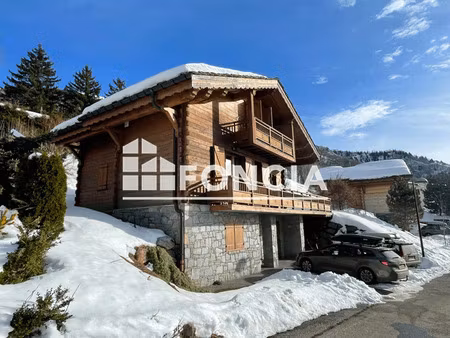 un chalet d’exception  alliant charme authentique et confort haut de gamme