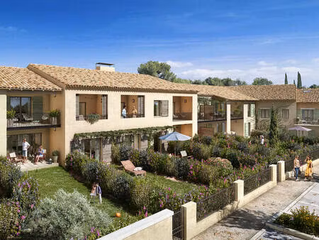 cucuron  programme immobilier les cerisiers  t2 et t3