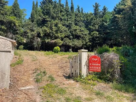 vente terrain 1190 m² rochefort-en-valdaine (26160)
