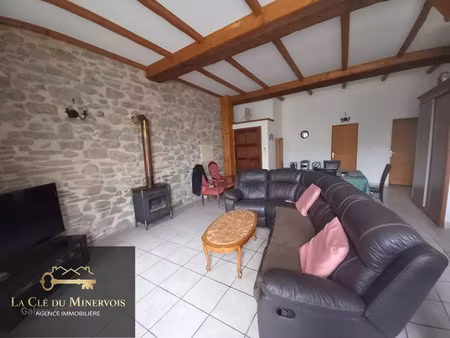 vente maison 3 pièces 93 m² azille (11700)