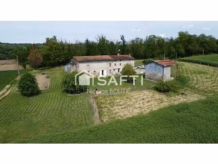 propriété avec habitation et dépendances sur 1 ha