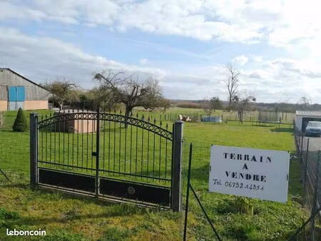 terrain à bâtir à vendre