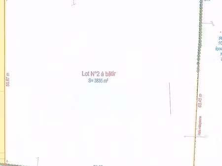 vente terrain constructible