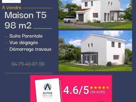maison 5 pièces 98 m²