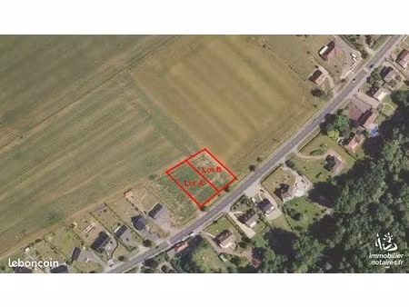 terrain 1175 m² delettes
