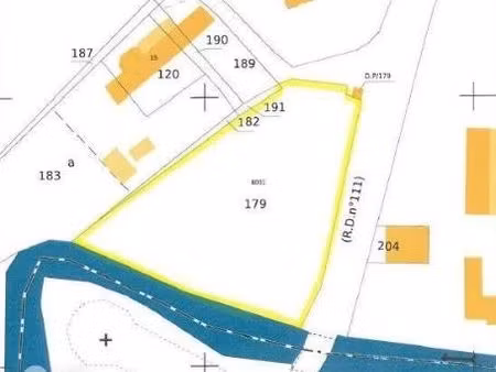 terrain 2300 m² ligny sur canche