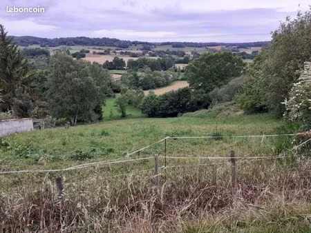 terrain constructible 4500 m² galan centre village