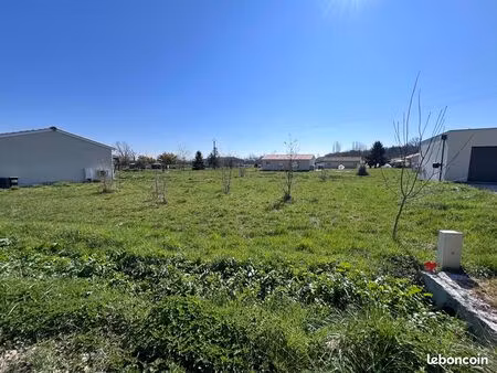 terrain 1019 m² albefeuille lagarde