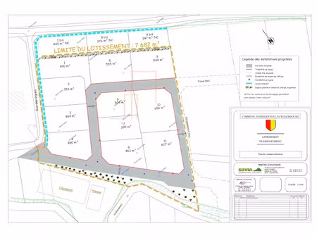 vente terrain à batir 656 m² à oberhoffen-lès-wissembourg (67160)  72 160 €