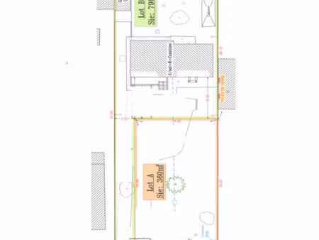 terrain constructible de 360 m2 - deja viabilise