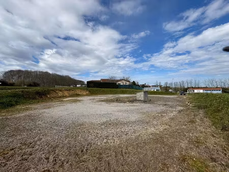 vente terrain 2001 m² pouillon (40350)