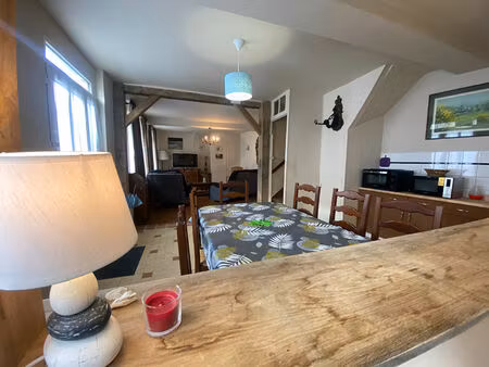 saint georges de rouelley : maison de village 3 chambres